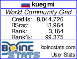 WCG – Личная статистика WCG – Личная статистика